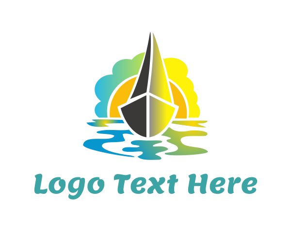 Boat logo example 3