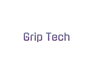 Tech Purple Gradient logo design