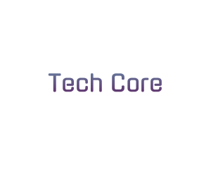 Tech Purple Gradient logo design