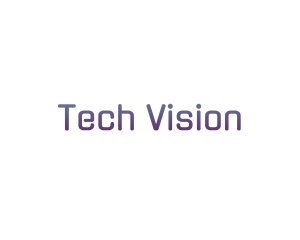 Tech Purple Gradient logo design