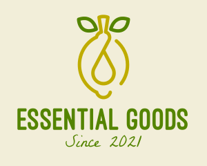 Citrus Essential Oil  logo design