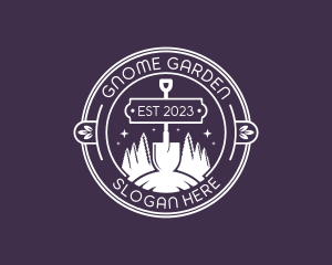 Shovel Garden Landscaping  logo design