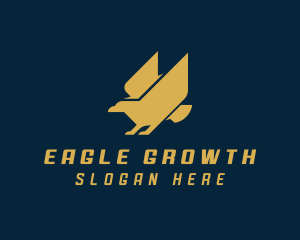 Flying Eagle Bird logo design