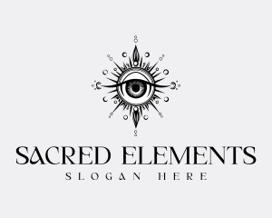 Sacred Spiritual Eye logo