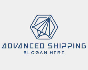 Logistics Plane Shipping logo