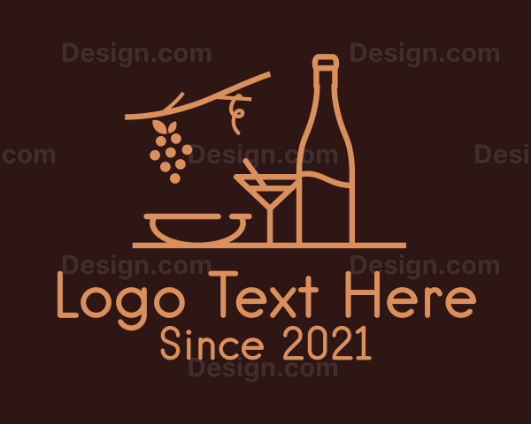 Sommelier Wine Tasting Logo