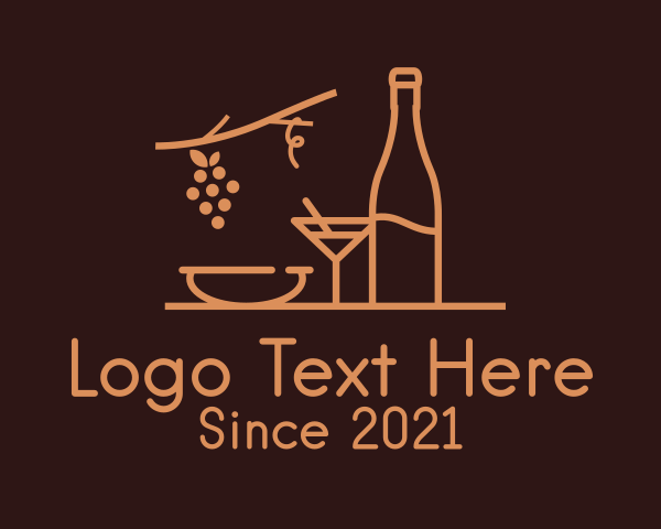 Champagne logo example 3