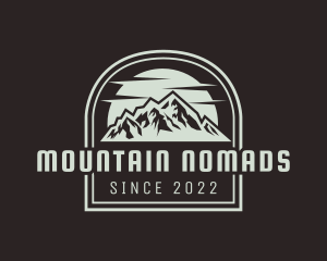 Mountain Sun Adventure logo design