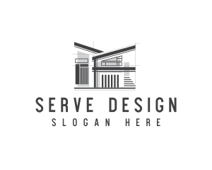 Interior Design Housing Developer logo design