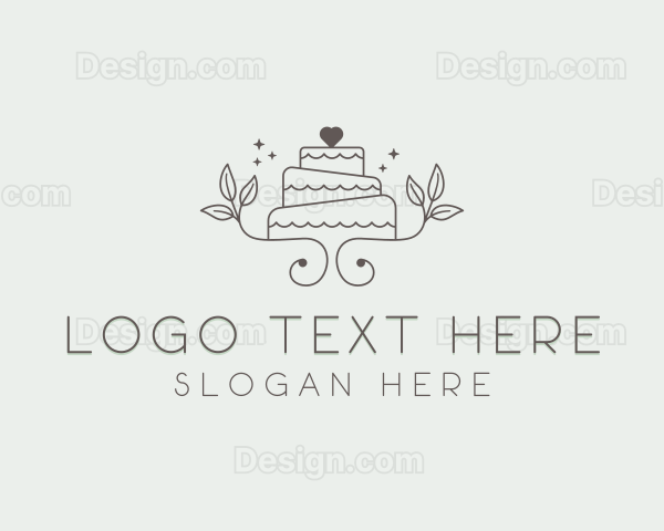 Baking Cake Dessert Logo