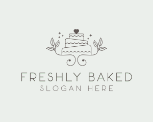 Baking Cake Dessert  logo design