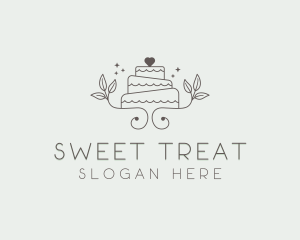 Baking Cake Dessert  logo design