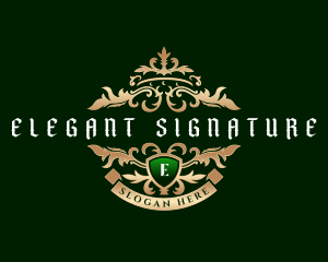 Royal Elegant Crest logo design