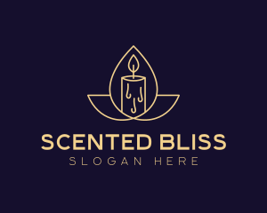 Artisanal Scented Candle logo design