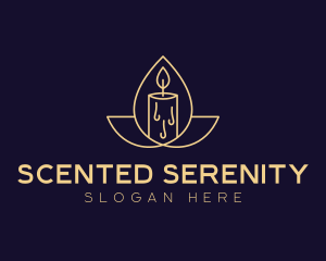 Artisanal Scented Candle logo design