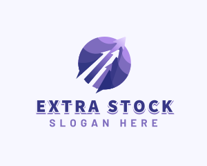 Arrow Stocks Trading logo design