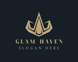 Deluxe Luxury Crown  logo design