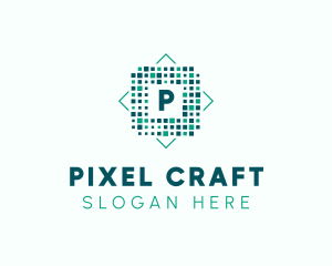 Cyber Pixel Technology logo design