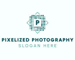 Cyber Pixel Technology logo design