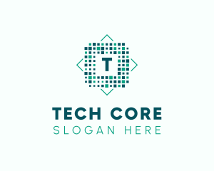 Cyber Pixel Technology logo design