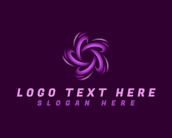 Spiral logo example 2