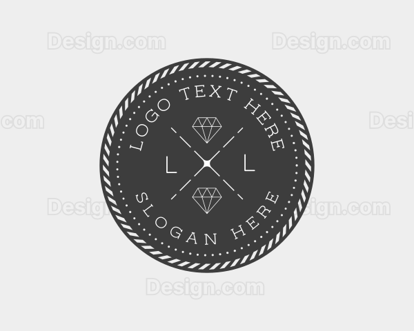 Generic Hipster Badge Logo