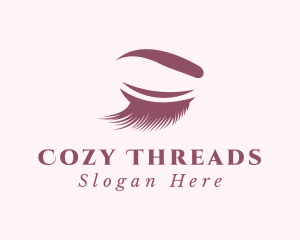 Eyelash & Eyebrow Beauty logo design