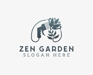 Flower Garden Hose logo design