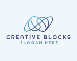 Creative Orbit Wave logo design