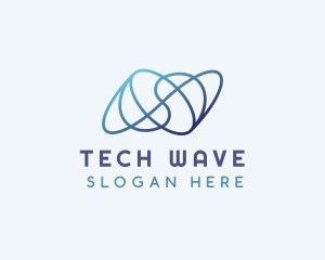 Creative Orbit Wave logo design