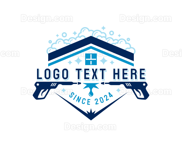 Pressure Washing Roof Logo