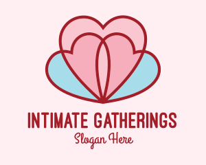 Lovely Lotus Hearts logo