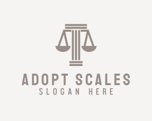 Pillar Scale Law Firm  logo design