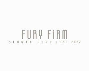 Professional Minimalist Firm logo design