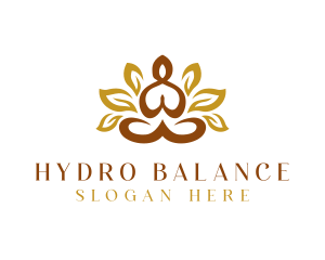 Yoga Meditation Therapy logo design