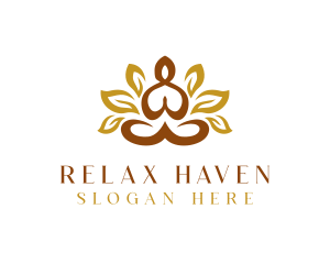 Yoga Meditation Therapy logo design