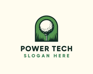 Entertainment Golf Sport Logo