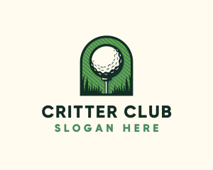 Entertainment Golf Sport logo design