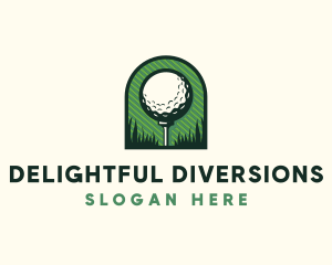 Entertainment Golf Sport logo design