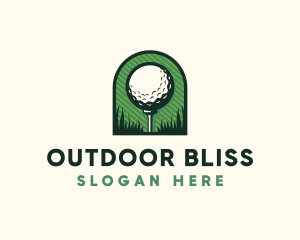 Entertainment Golf Sport logo design