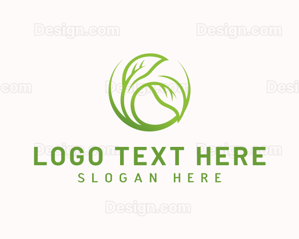 Leaves Organic Lawn Logo