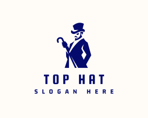 Minimalist Gentleman Fashion logo design