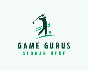 Golfer Golfing Competition logo