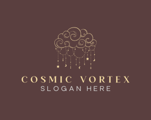 Cosmic Astral Cloud logo design