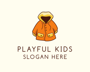 Kids Raincoat Jacket logo design