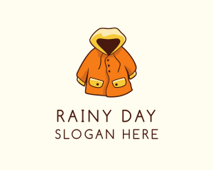 Kids Raincoat Jacket logo design