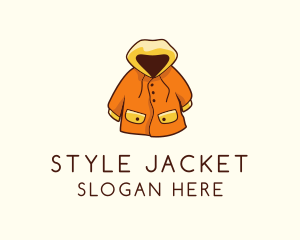 Kids Raincoat Jacket logo design