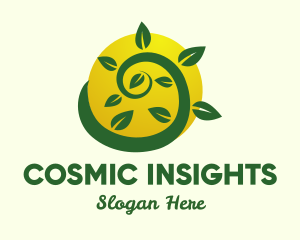 Organic Eco Farm logo design