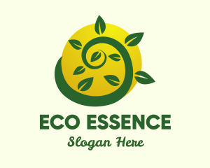 Organic Eco Farm logo design