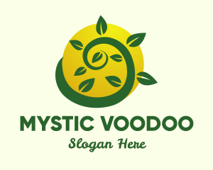 Organic Eco Farm logo design